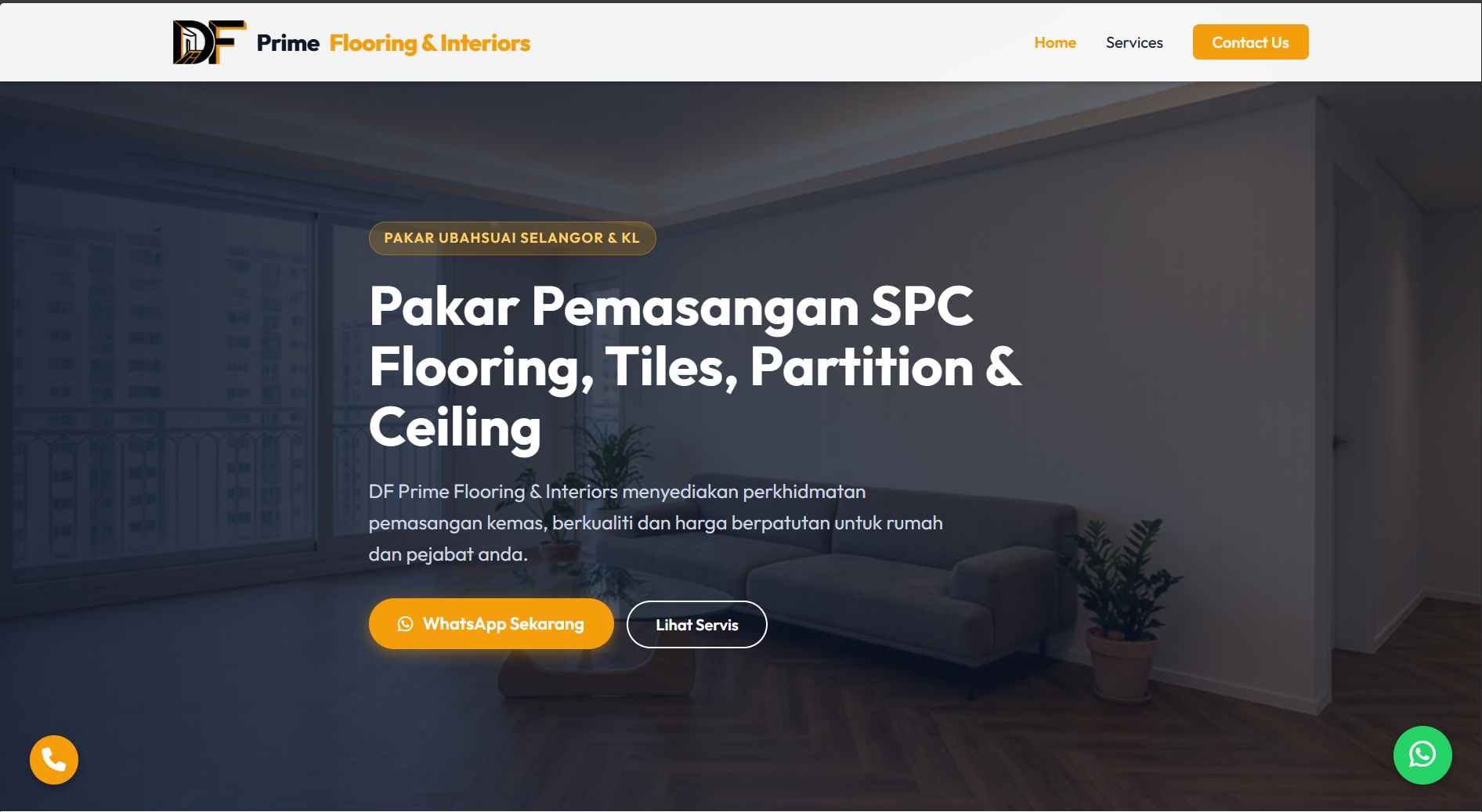 DF Prime Floor Website